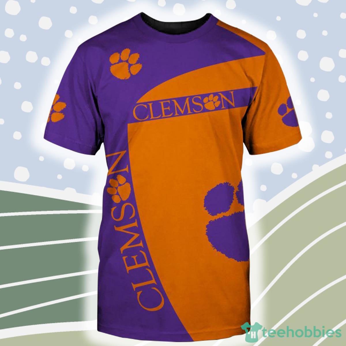 Clemson Tigers NCAA Shirt 3D For Fans Product Photo 1