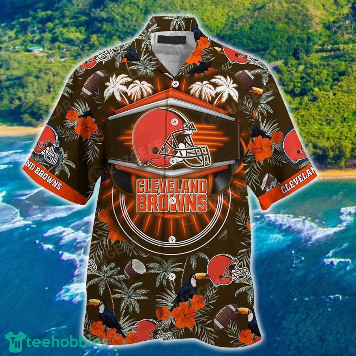Cleveland Browns NFL Beach Shirt This Summer Hawaiian Shirt For Your Loved Ones Product Photo 2