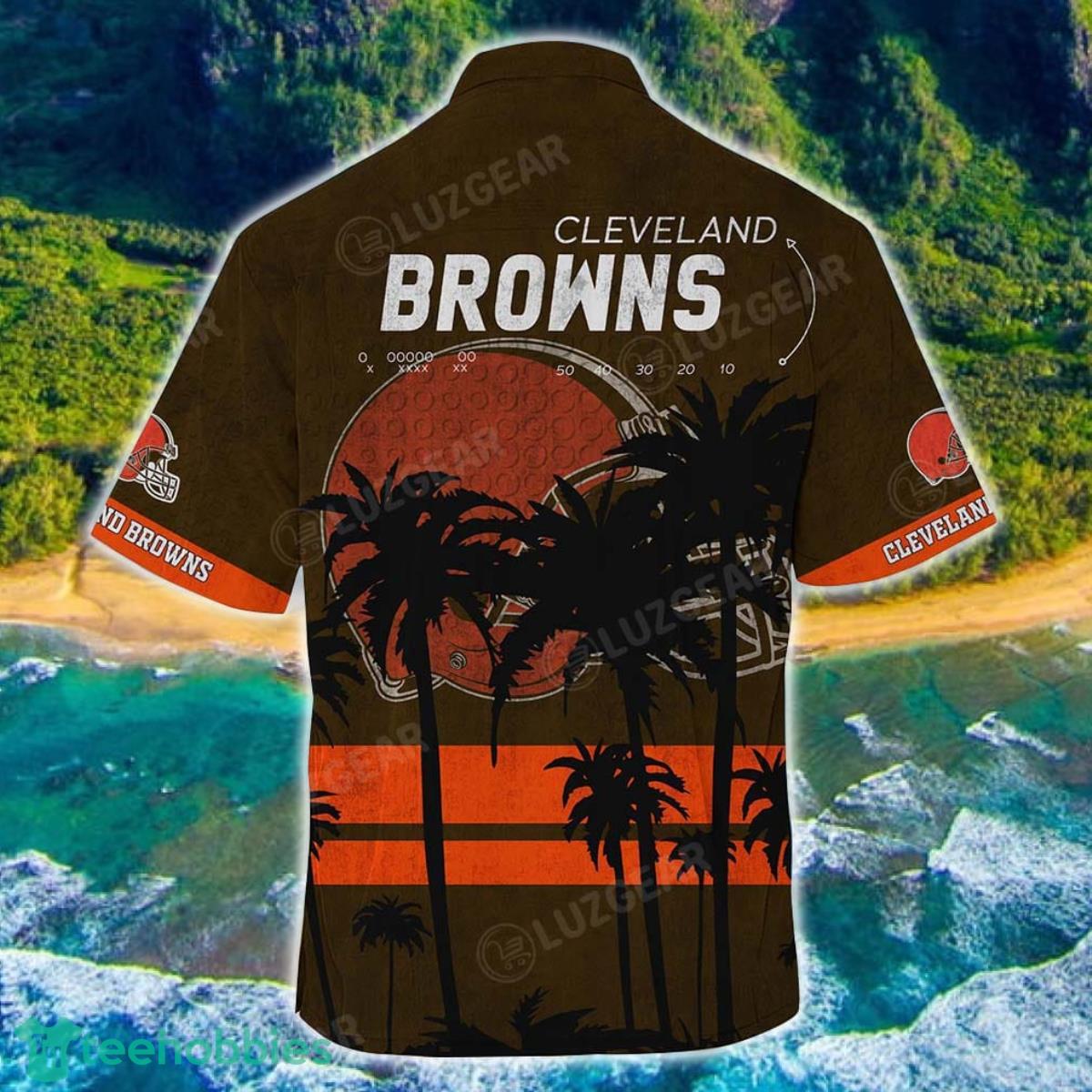 Browns Hawaiian Shirt Spunky Cleveland Browns Gift - Personalized
