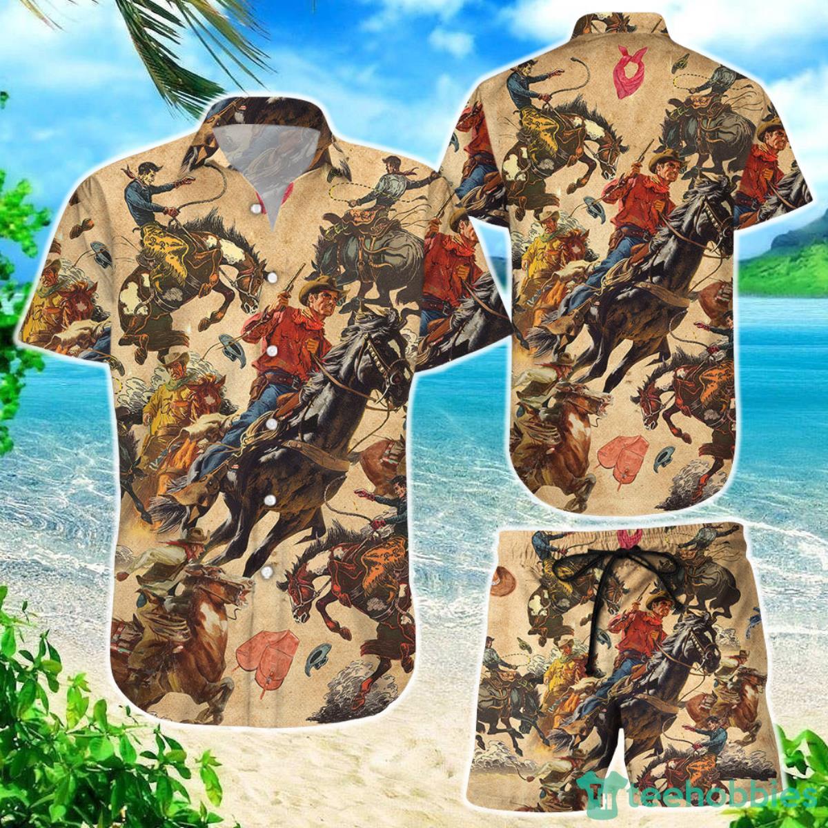 Cowboy Hawaiian Shirt Cowboy Up When Life Gets Tough Spirit Hawaii Shirt Best Beach Gifts Product Photo 1