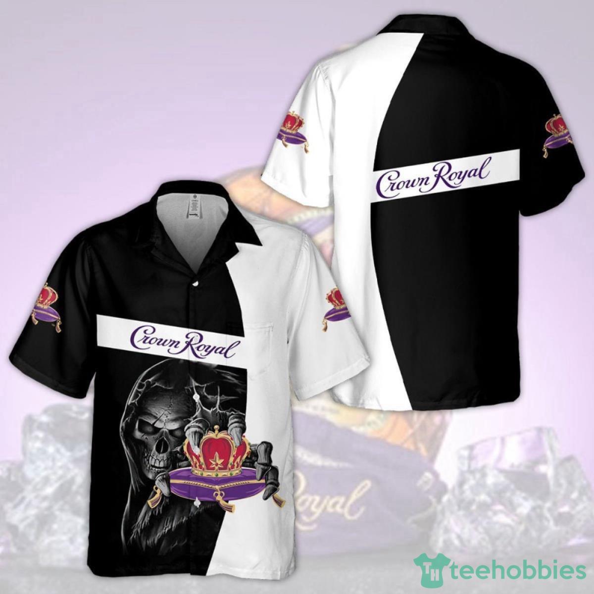 Crown Royal Death Hawaiian Shirt Perfect Gift Product Photo 1