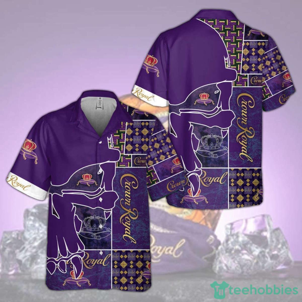 Crown Royal Fine De Luxe Hawaiian Shirt Perfect Gift Product Photo 1