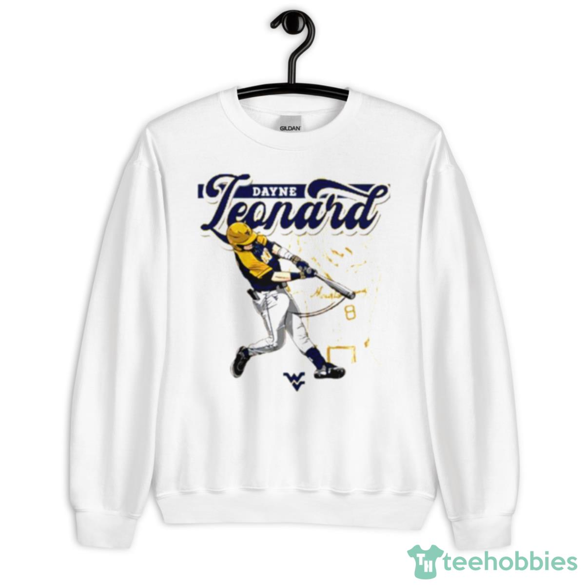 Dayne Leonard Illustration West Virginia University Shirt - Unisex Heavy Blend Crewneck Sweatshirt