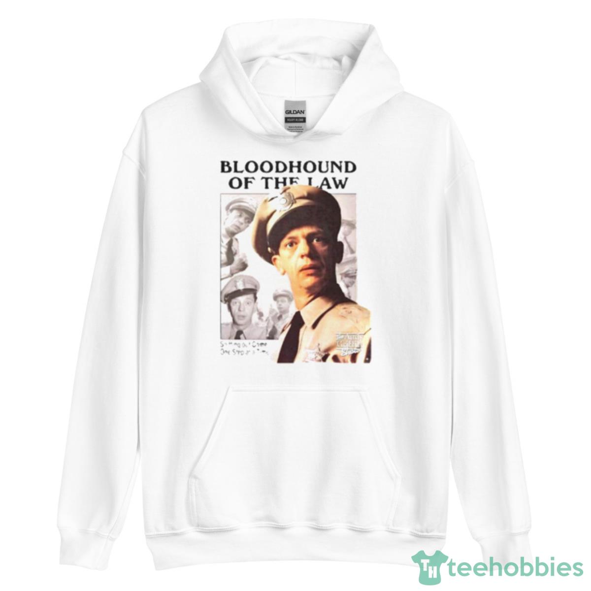 Deputy Barney Fife Dark Cool Andy Griffith Shirt image Deputy Barney Fife Dark Cool Andy Griffith Shirt - Unisex Heavy Blend Hooded Sweatshirt