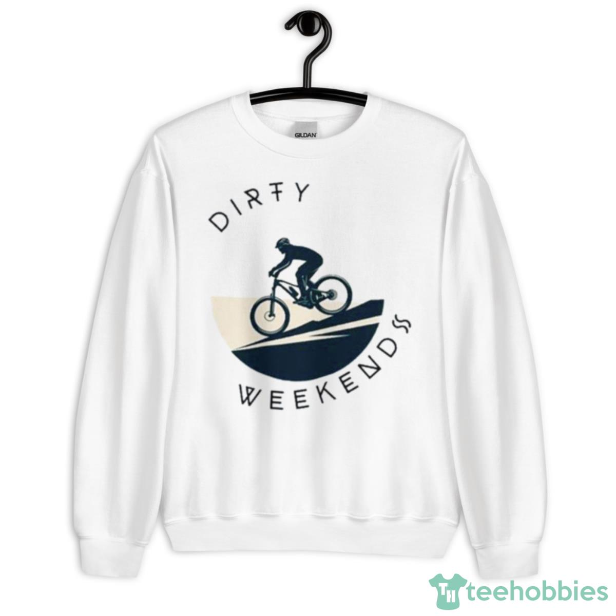 Dirty Weekend Cycling Adventure Shirt - Unisex Heavy Blend Crewneck Sweatshirt