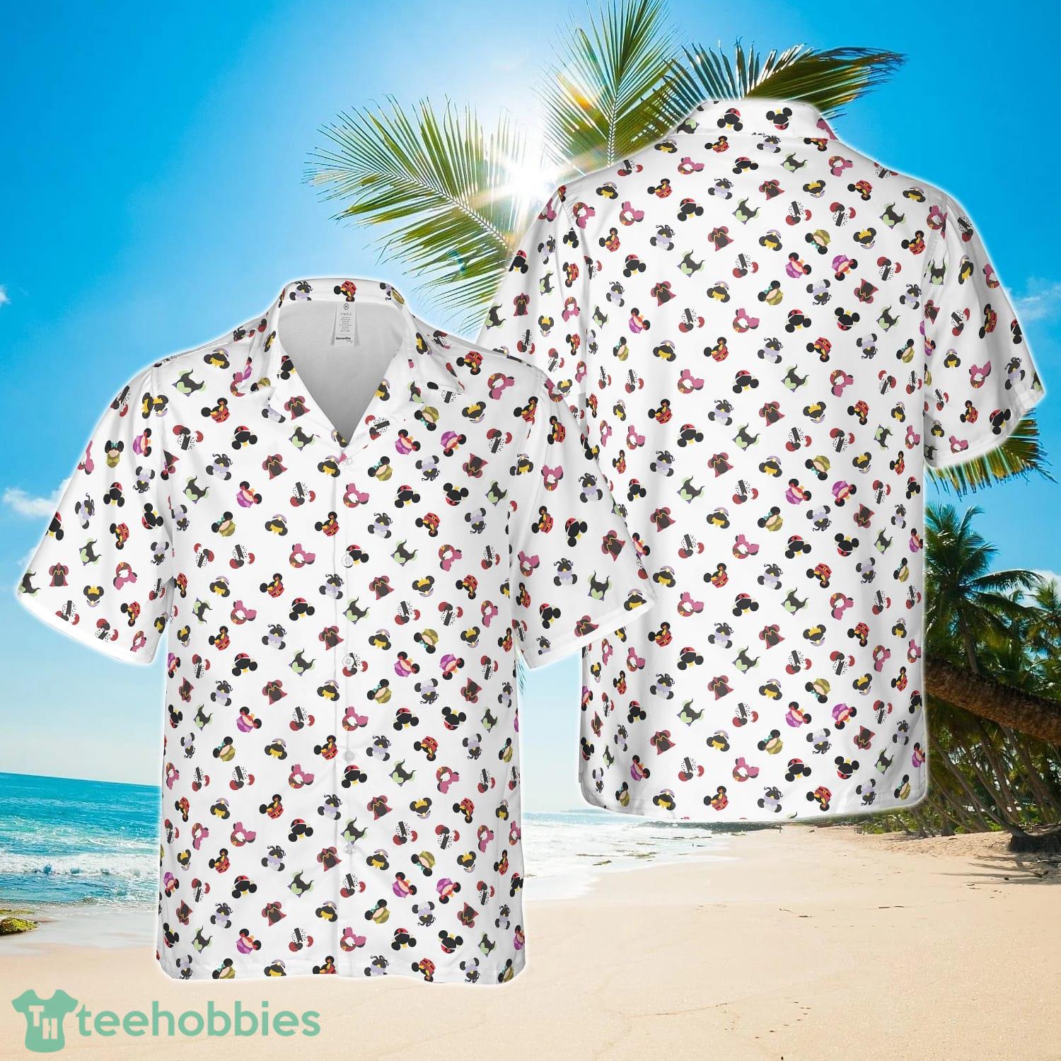 Disney Villains Mouse Ears Hawaiian Shirt For Men And Women Product Photo 1