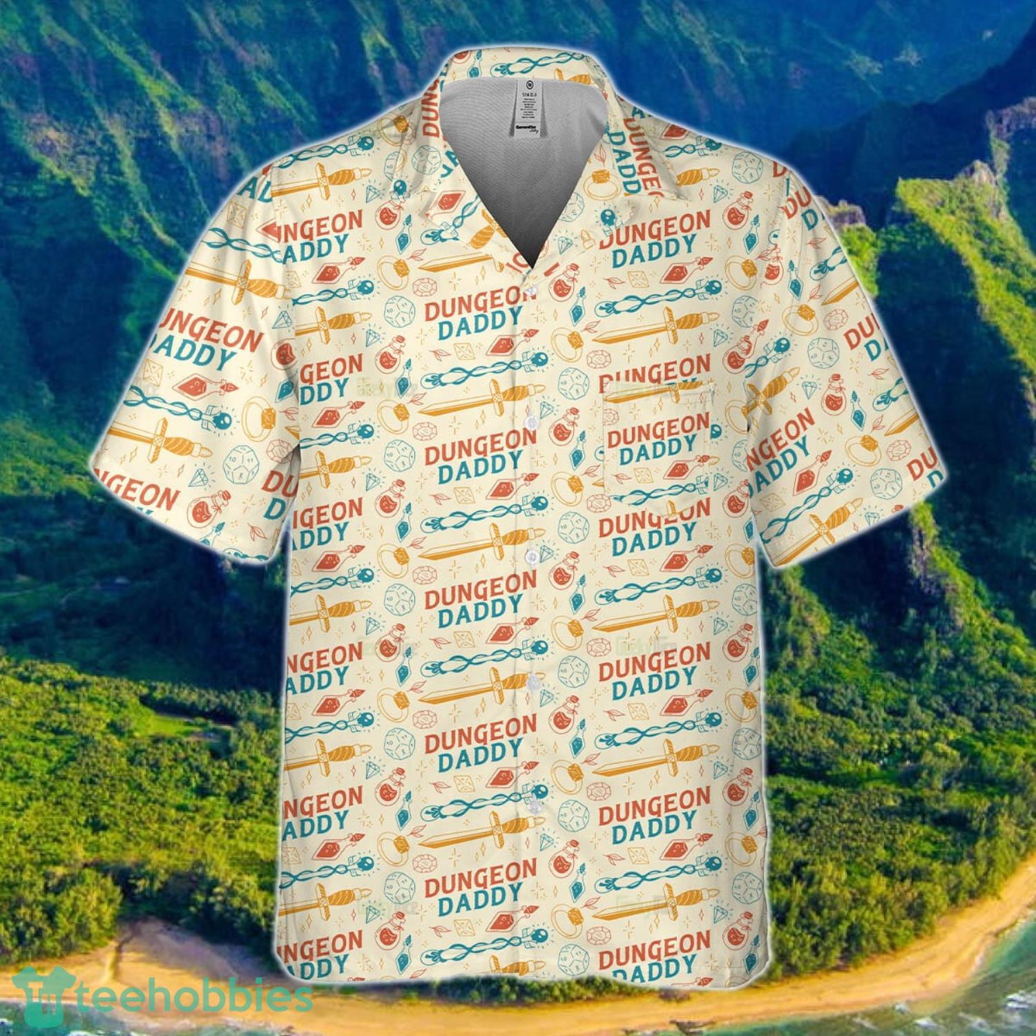 DnD Hawaiian Shirt Dungeon Daddy For Men And Women Product Photo 1