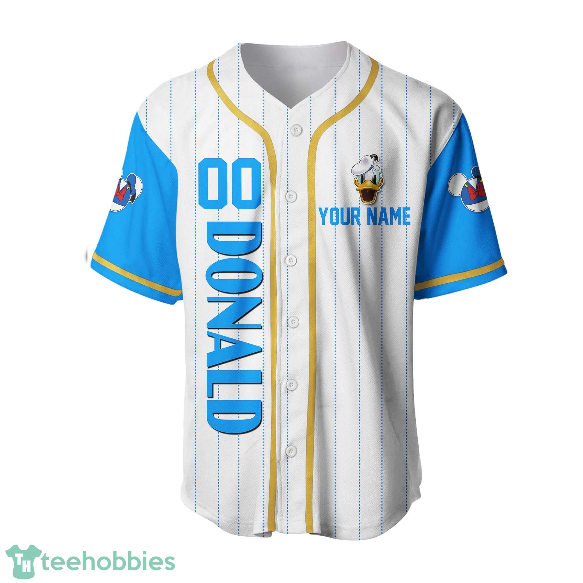 Donald Personalized Baseball Jersey Product Photo 2