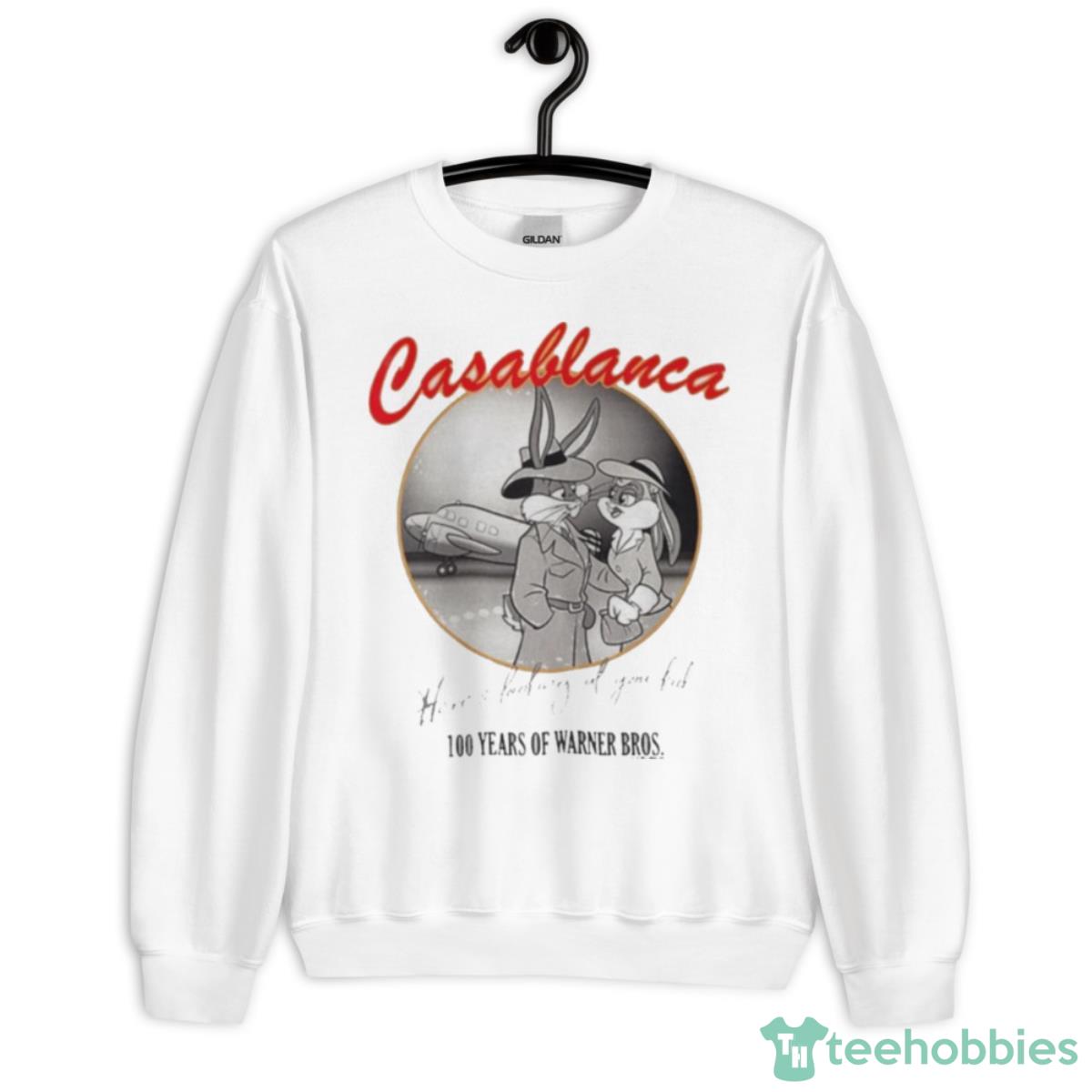 Exclusive Wb 100 Looney Tunes X Casablanca Adult Shirt - Unisex Heavy Blend Crewneck Sweatshirt