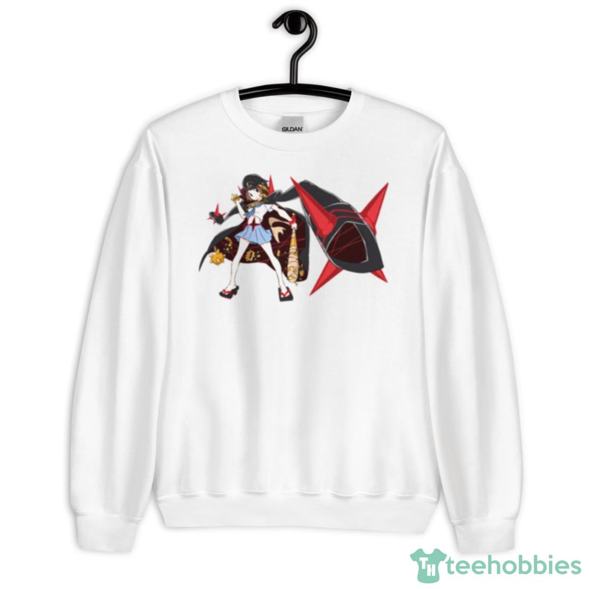 Fight Club President Mako Mankanshoku Kill La Kill Shirt - Unisex Heavy Blend Crewneck Sweatshirt
