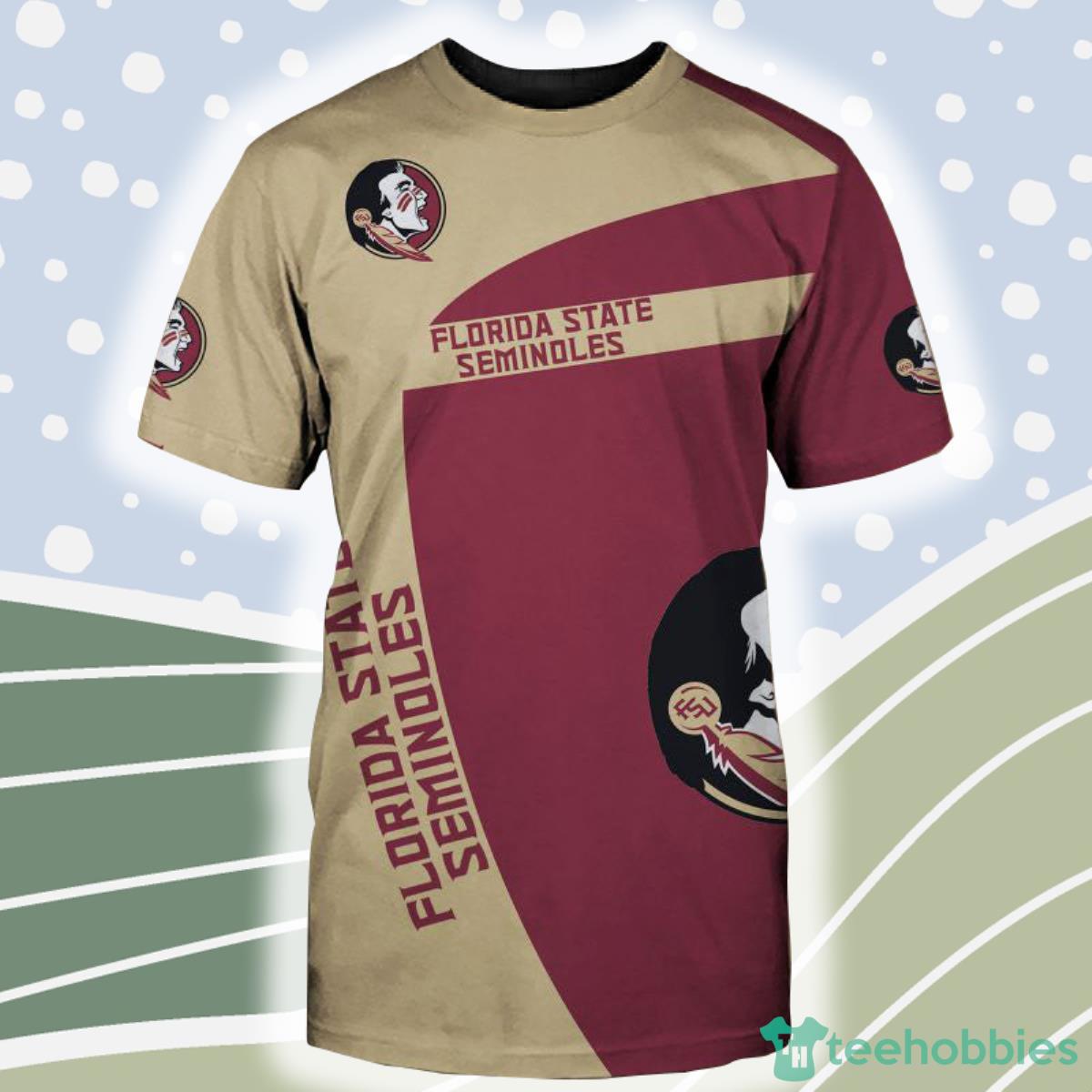 Florida State Seminoles NCAA Shirt 3D For Fans Product Photo 1