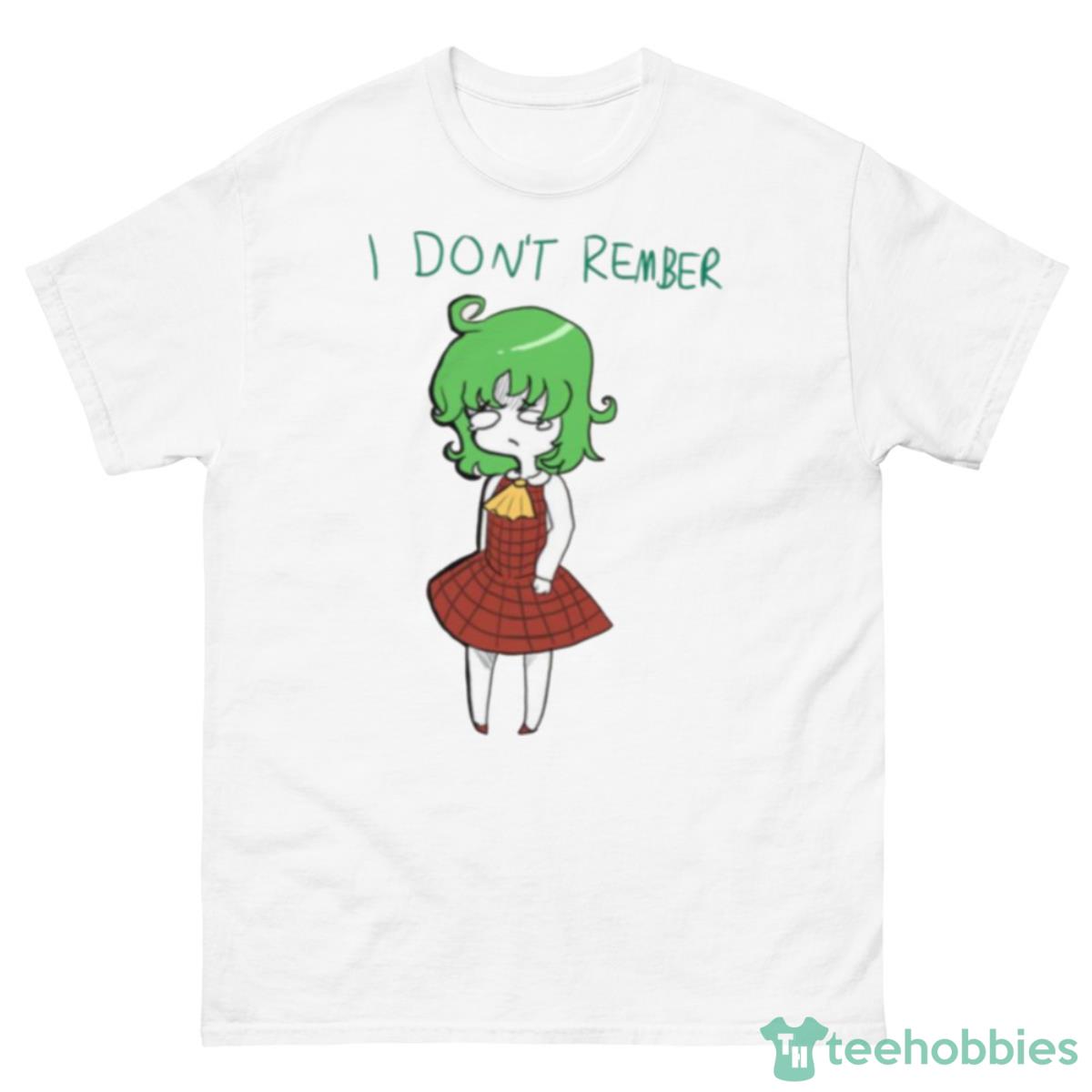 Forgetting To Rember Touhou Project Shirt - 500 Men’s Classic Tee Gildan
