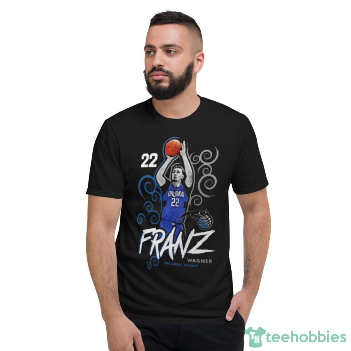 Franz Wagner Orlando Magic Player Name & Number Competitor T Shirt - Short Sleeve T-Shirt