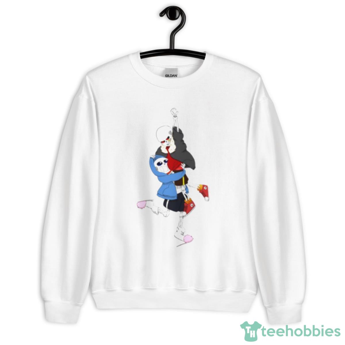 Funny Art Underfell And Undertale Shirt - Unisex Heavy Blend Crewneck Sweatshirt
