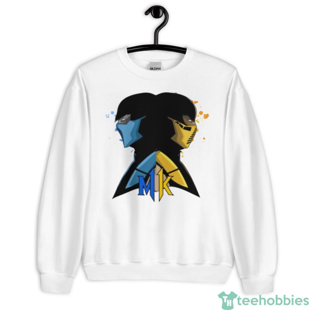 Gaming Ssc Mortal Kombat Watercolored Shirt - Unisex Heavy Blend Crewneck Sweatshirt