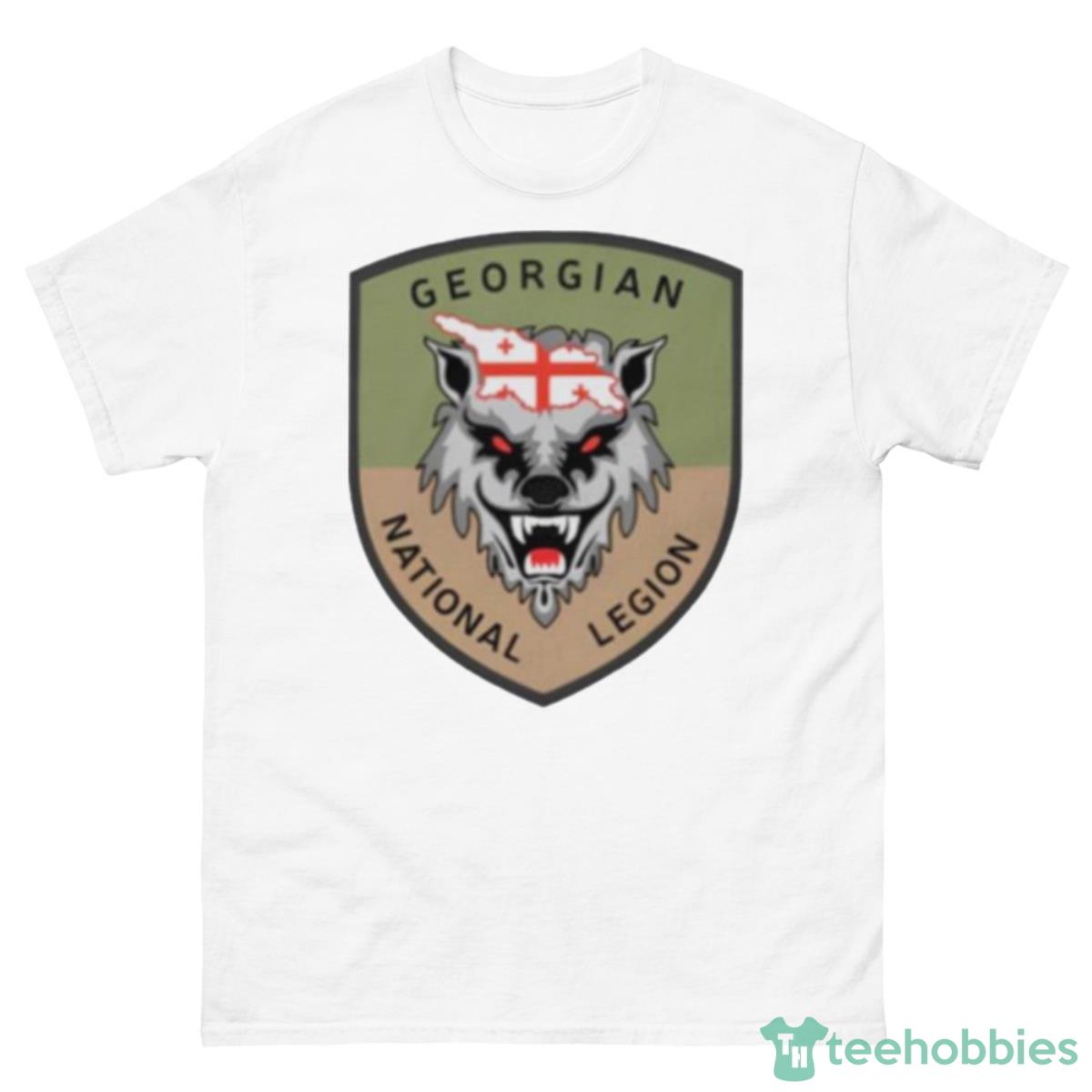 Georgian National Legion Shirt - 500 Men’s Classic Tee Gildan