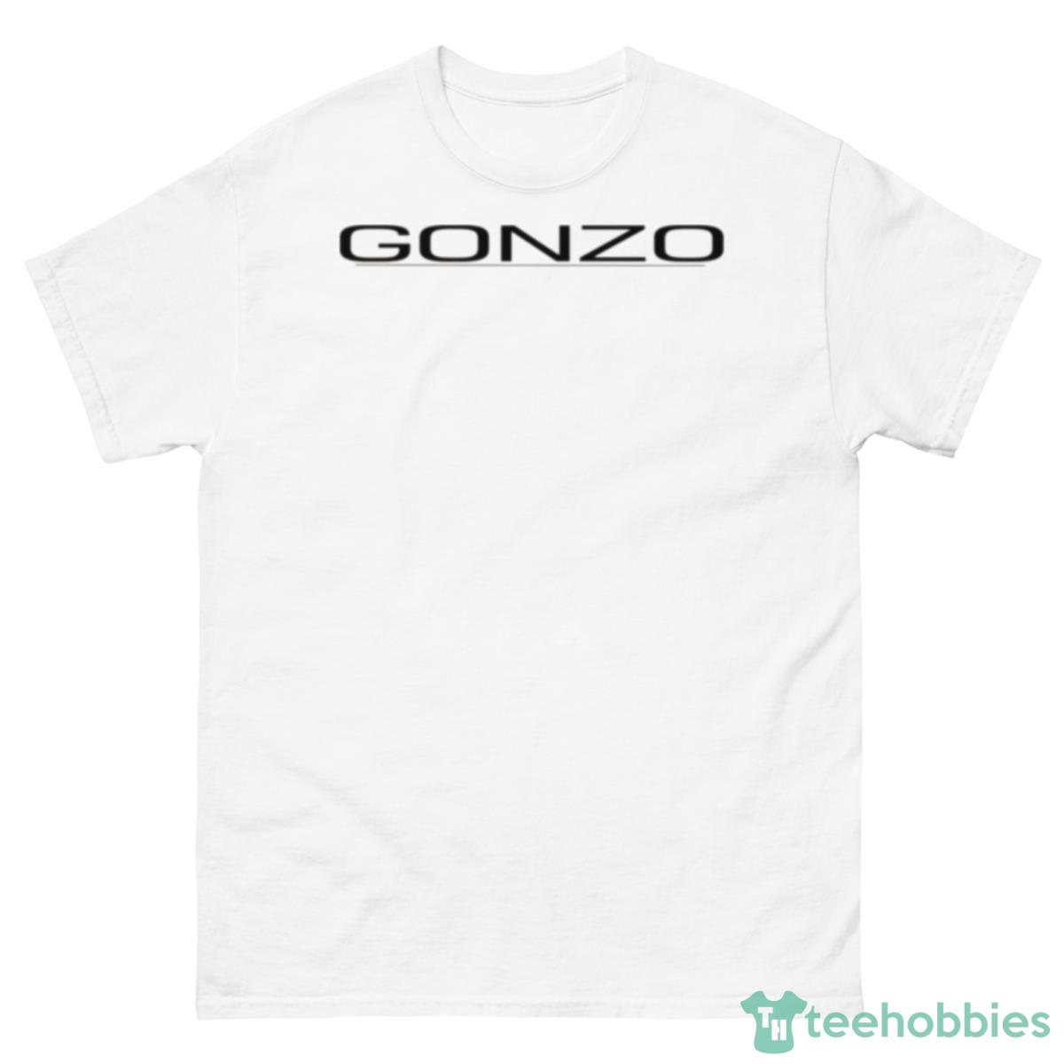 Gonzo Logo Full Metal Panic Shirt - 500 Men’s Classic Tee Gildan
