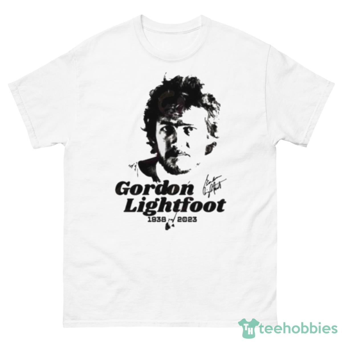 Gordon Lightfoot 1938 – 2023 Signature Shirt - 500 Men’s Classic Tee Gildan