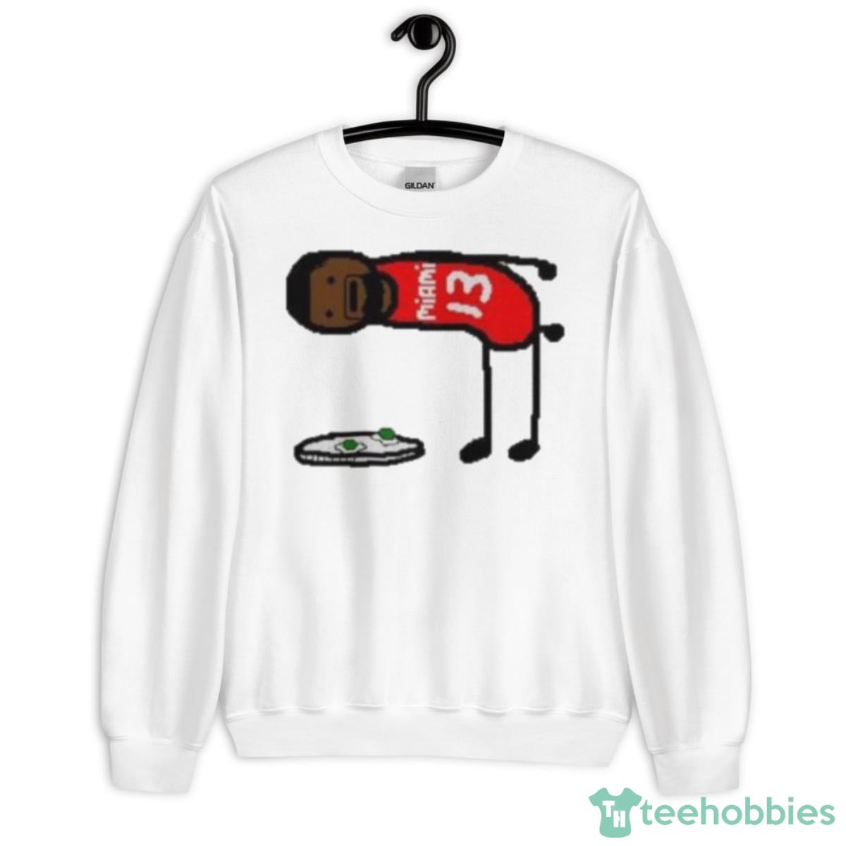 Green Eggs And Bam Miami Heat Bam Adebayo Shirt - Unisex Heavy Blend Crewneck Sweatshirt