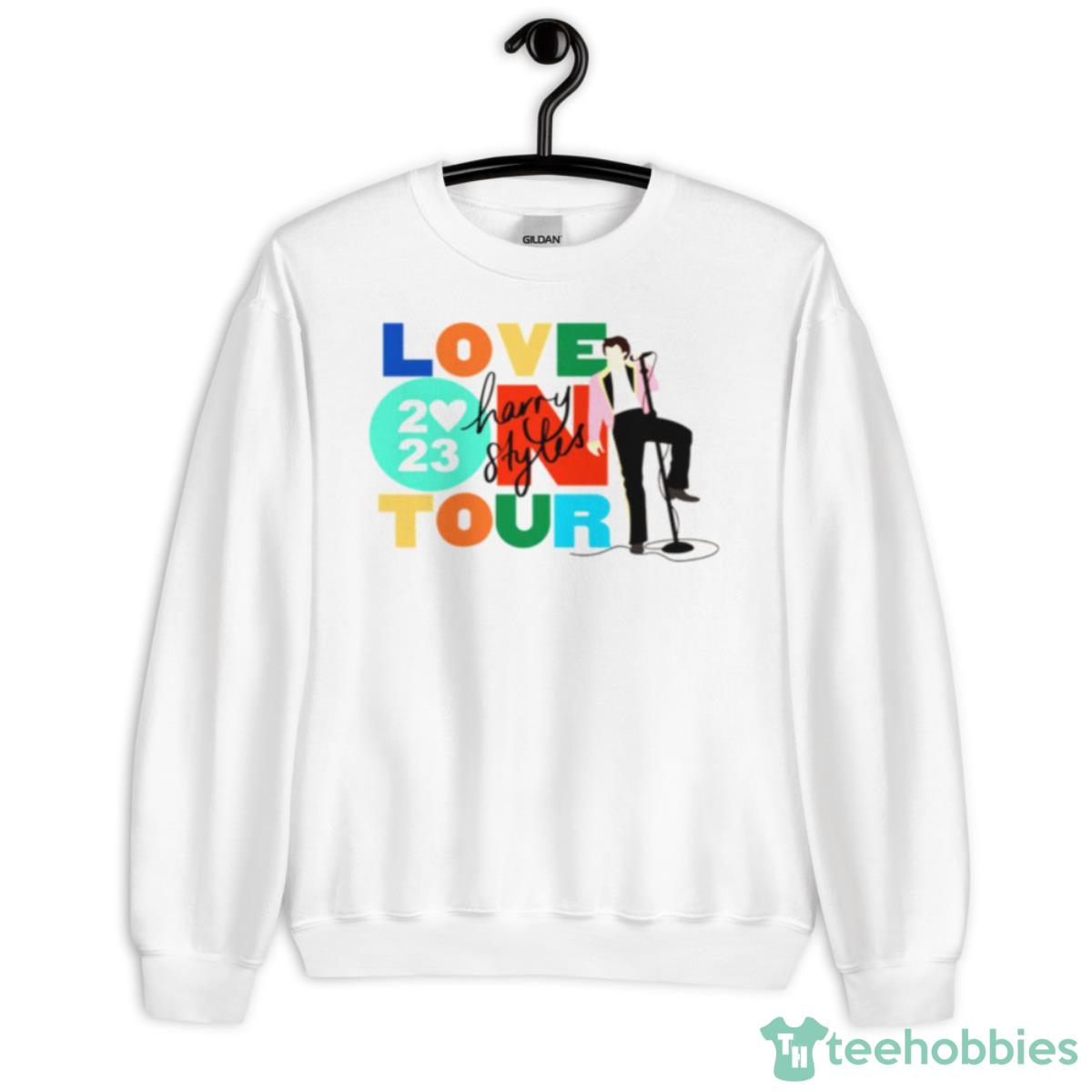Harry Styles Love On Tour 2023 Retro Music Shirt - Unisex Heavy Blend Crewneck Sweatshirt
