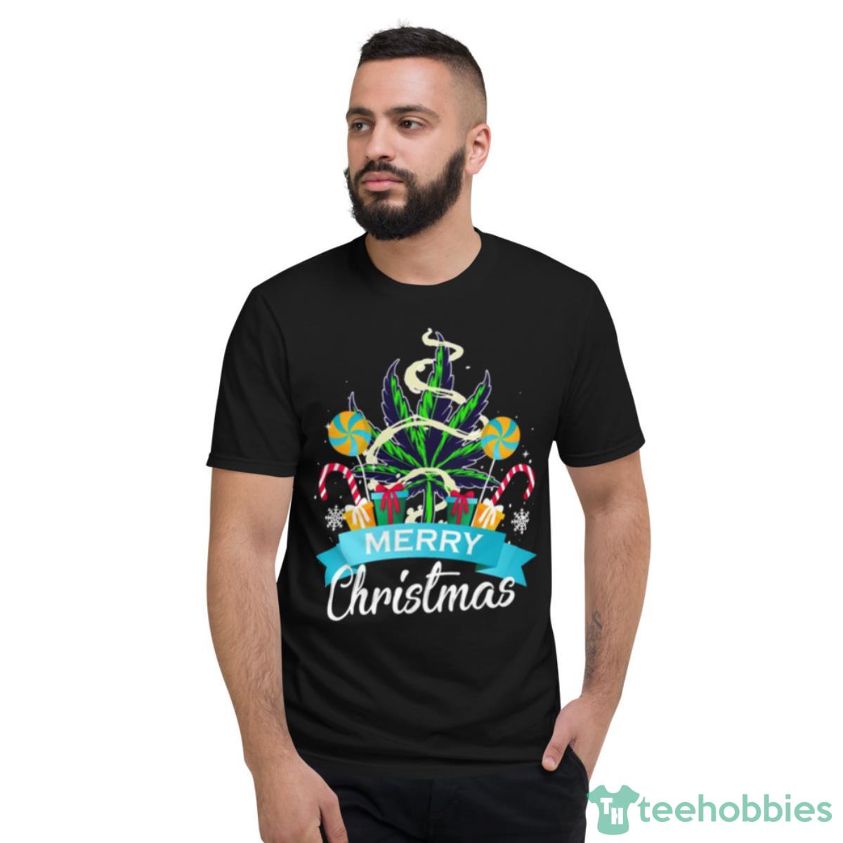 Have A 420 Christmas Happy 420 Art Shirt - Short Sleeve T-Shirt