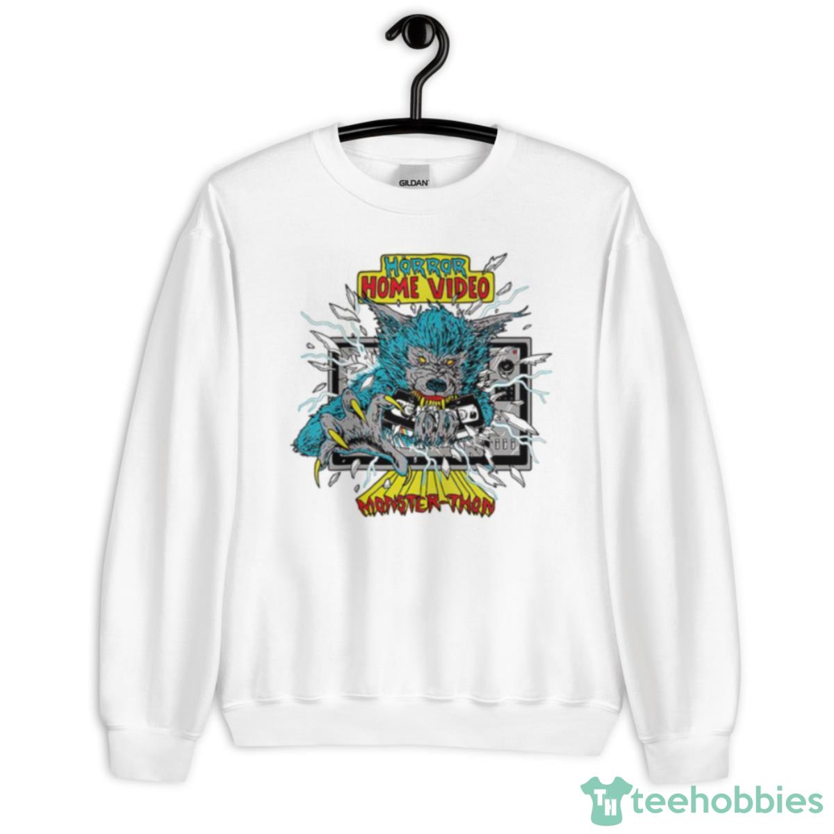 Horror Home Video Monster Thon Shirt - Unisex Heavy Blend Crewneck Sweatshirt