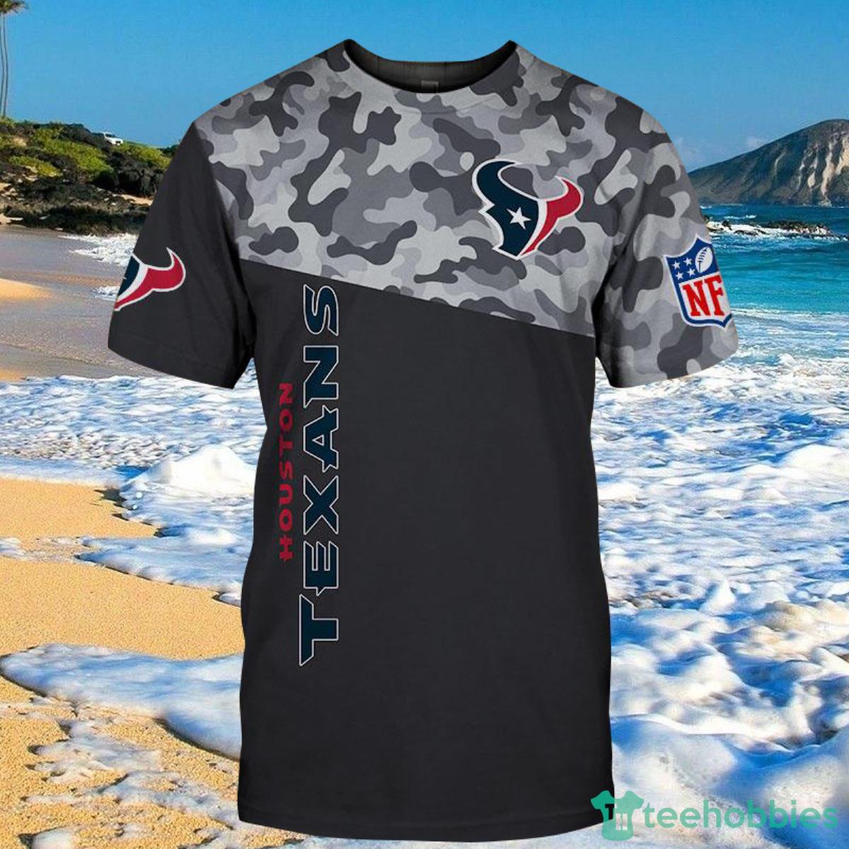 Houston Texans Military Shirt 3D For Men And Women Product Photo 1