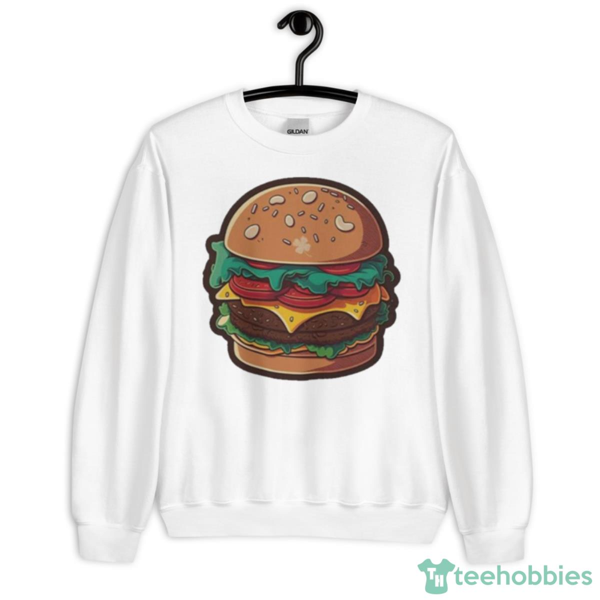 Humburger Shirt - Unisex Heavy Blend Crewneck Sweatshirt