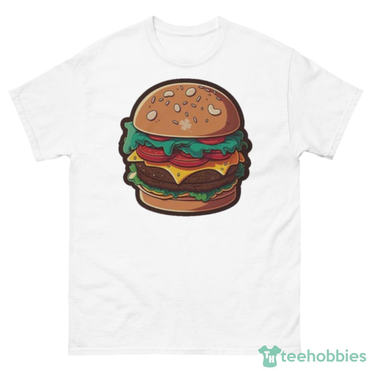Humburger Shirt - 500 Men’s Classic Tee Gildan