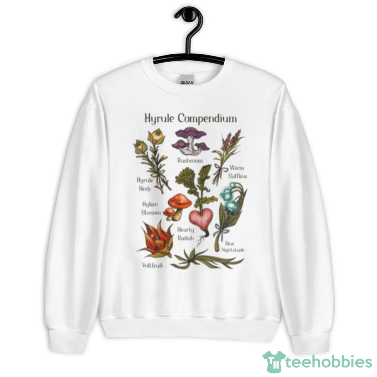 Hyrule Flora Zelda Korok Shirt - Unisex Heavy Blend Crewneck Sweatshirt