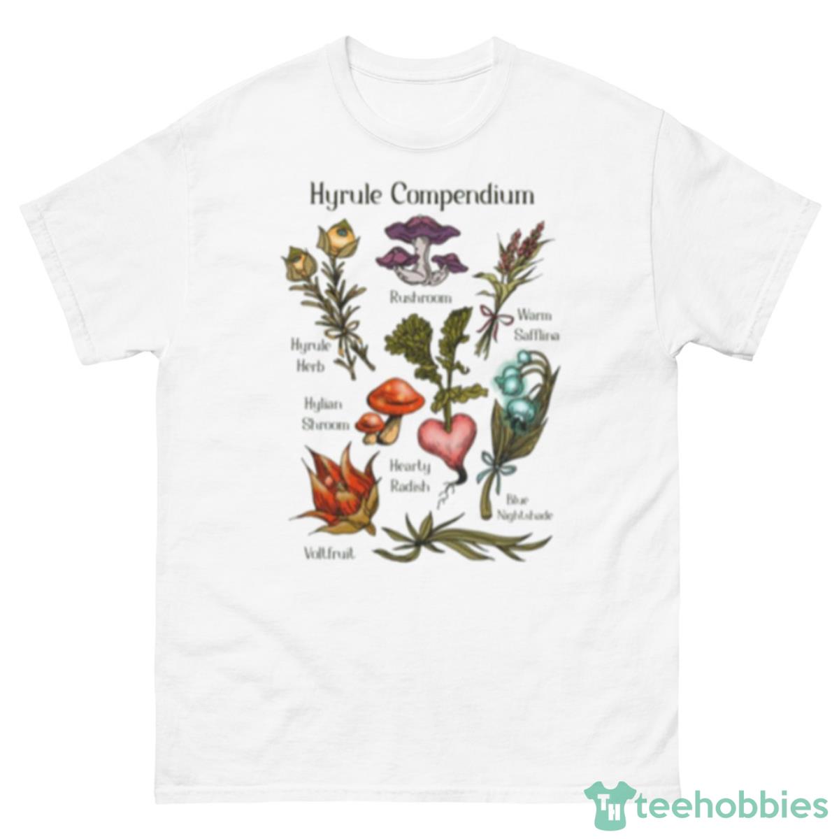 Hyrule Flora Zelda Korok Shirt - 500 Men’s Classic Tee Gildan