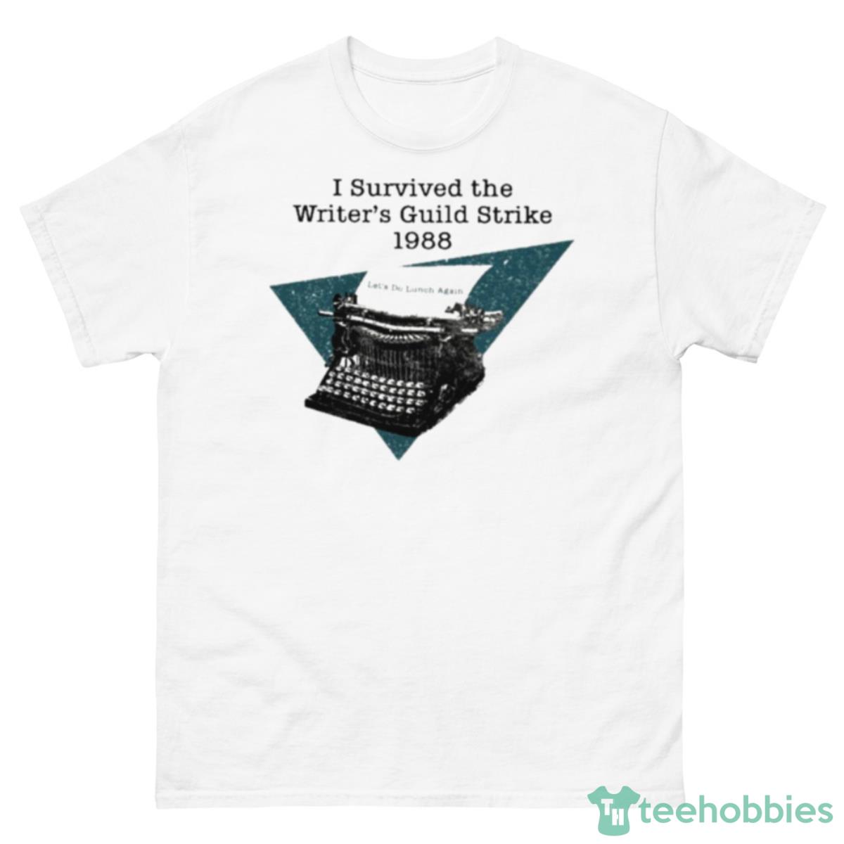 I Survived The Writers Guild Strike 1988 Shirt - 500 Men’s Classic Tee Gildan
