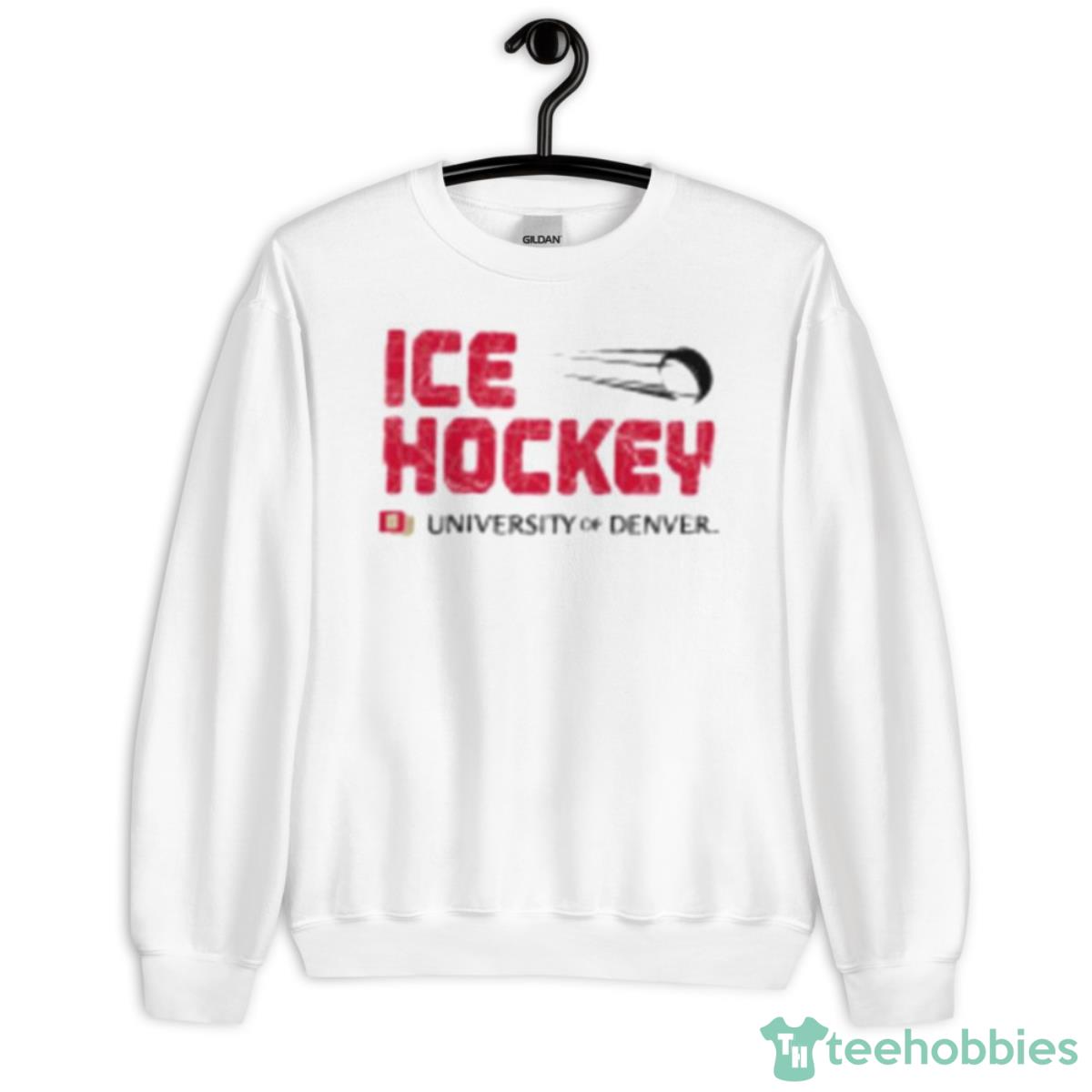 Ice Hockey University Of Denver Shirt - Unisex Heavy Blend Crewneck Sweatshirt