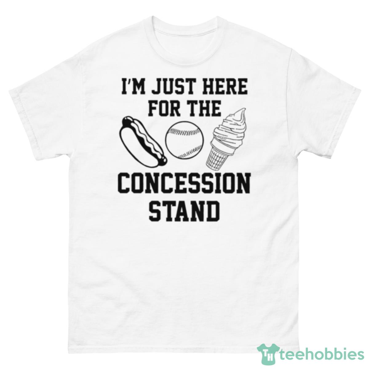 I’m Just Here For The Concession Stand Shirt - 500 Men’s Classic Tee Gildan