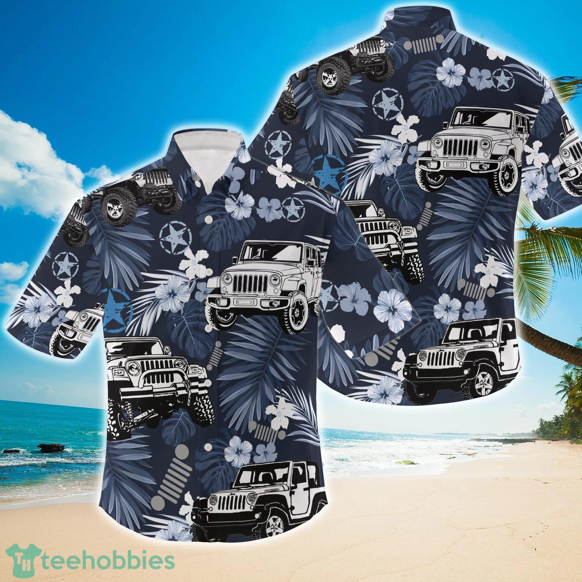 Jeep Car Fashion Hawaiian Shirt For Men And Women Product Photo 1