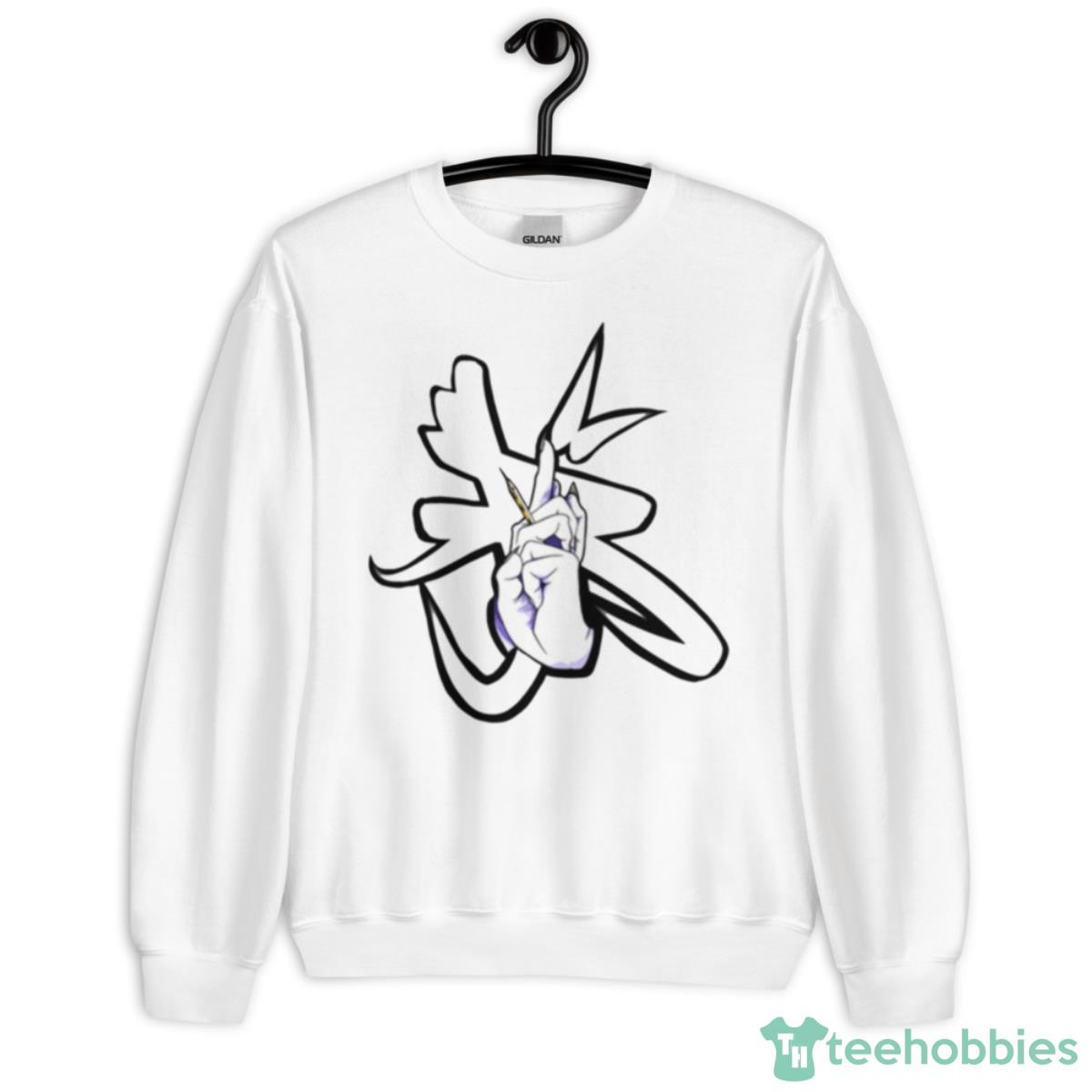 Jutsu23 Naruto Uzumaki Hands Naruto Shippuden Shirt - Unisex Heavy Blend Crewneck Sweatshirt