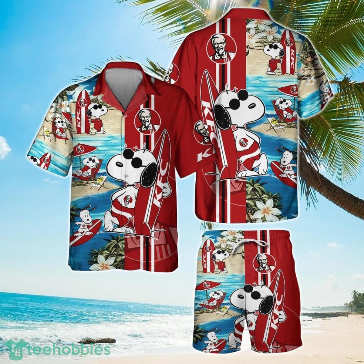 KFC Food Beach Hawaiian Shirt For Men And Women Product Photo 1