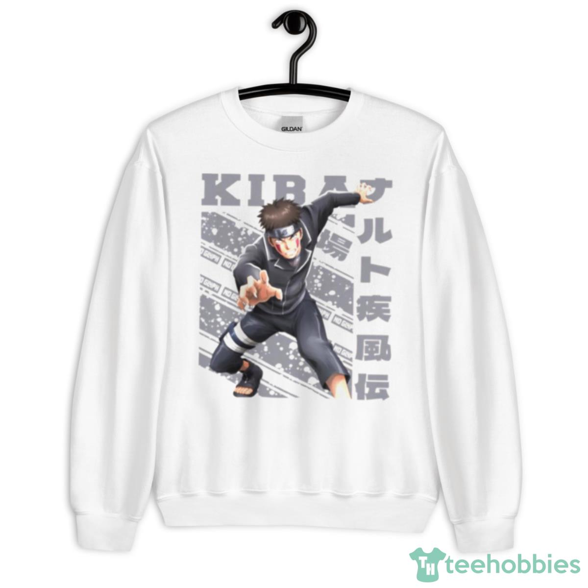 Kiba Inuzuka In A Battle Naruto Shippuden Shirt - Unisex Heavy Blend Crewneck Sweatshirt