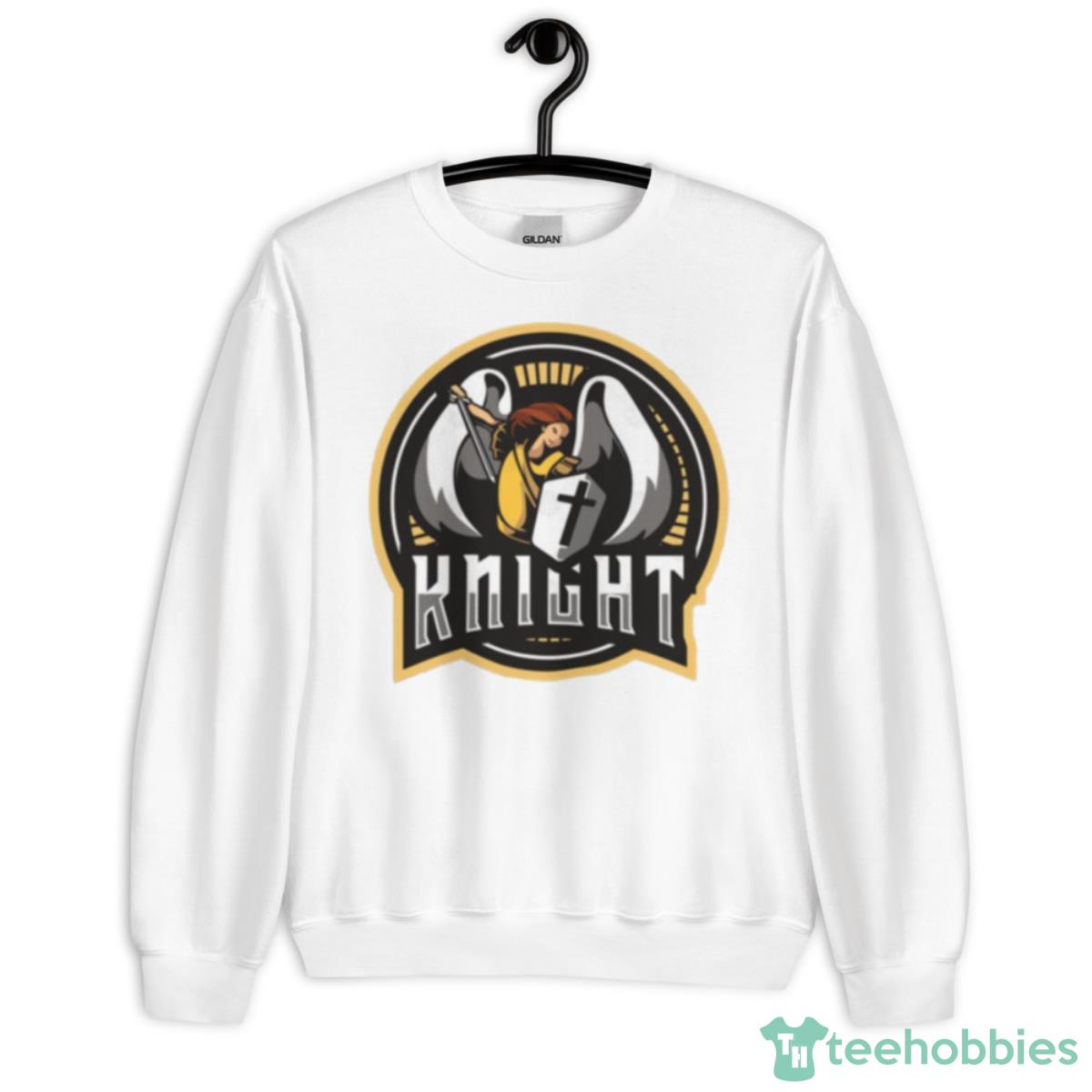 Knight Round Design Shirt - Unisex Heavy Blend Crewneck Sweatshirt