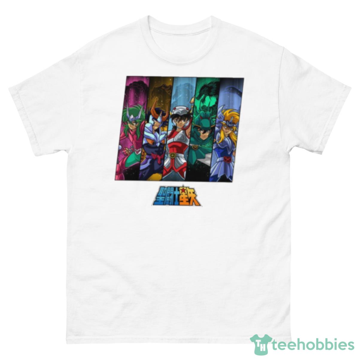 Knights Of The Zodiac All Characters Shirt - 500 Men’s Classic Tee Gildan