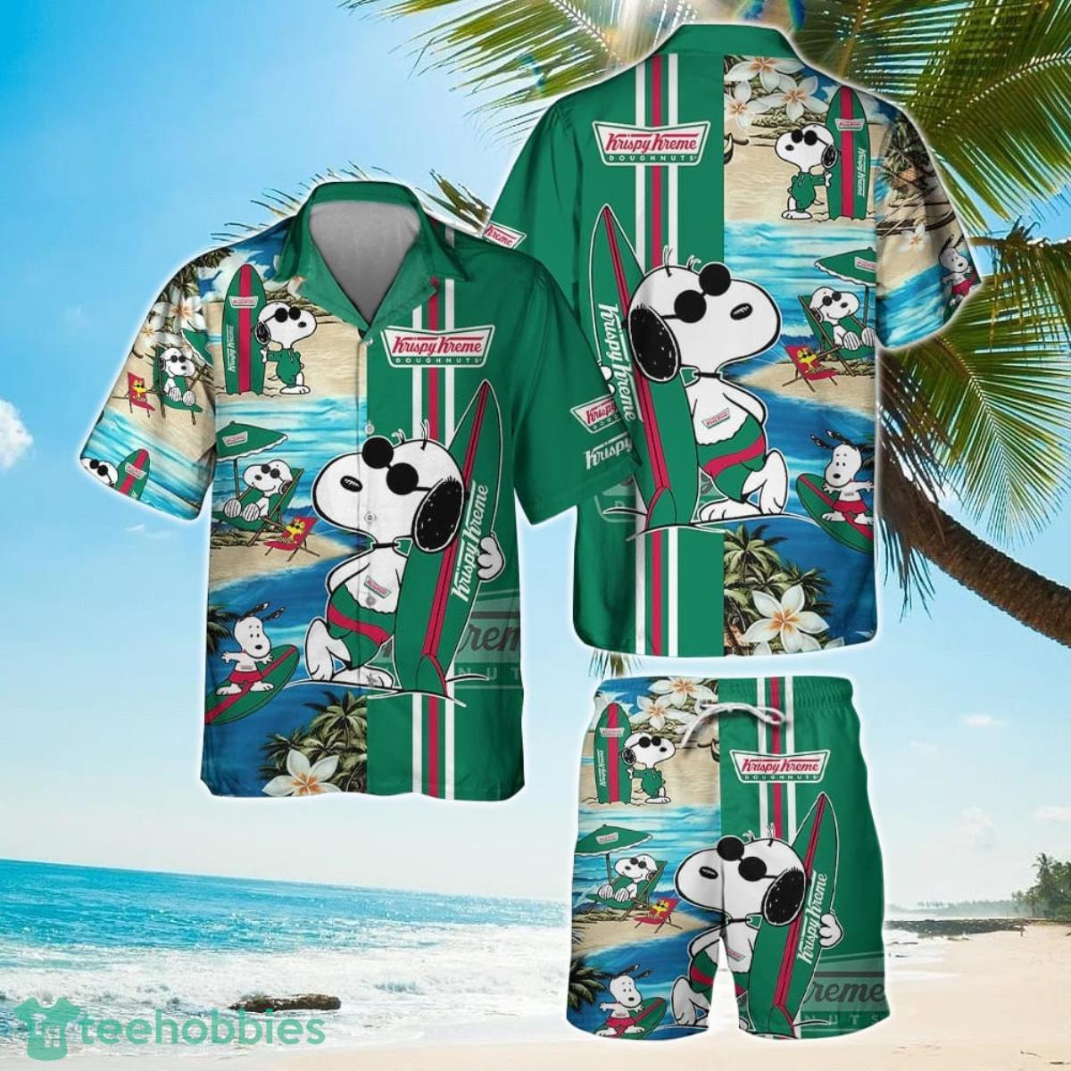 Krispy Kreme Food Beach Hawaiian Shirts For Men And Women Product Photo 1