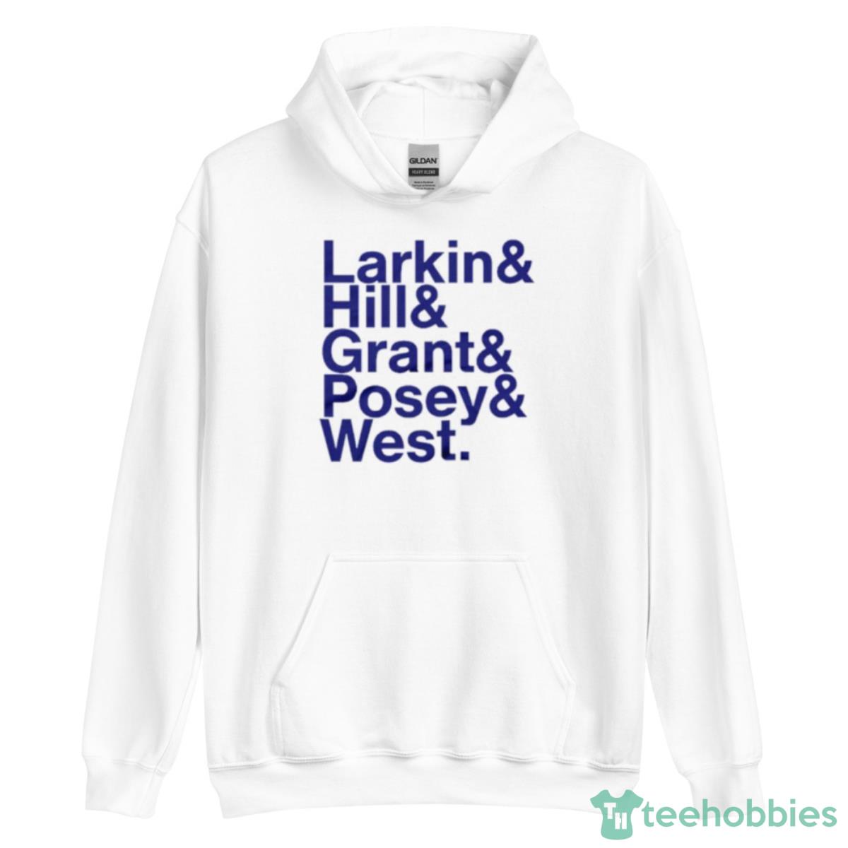 Larkin Hill Grant Posey West Shirt image Larkin Hill Grant Posey West Shirt - Unisex Heavy Blend Hooded Sweatshirt