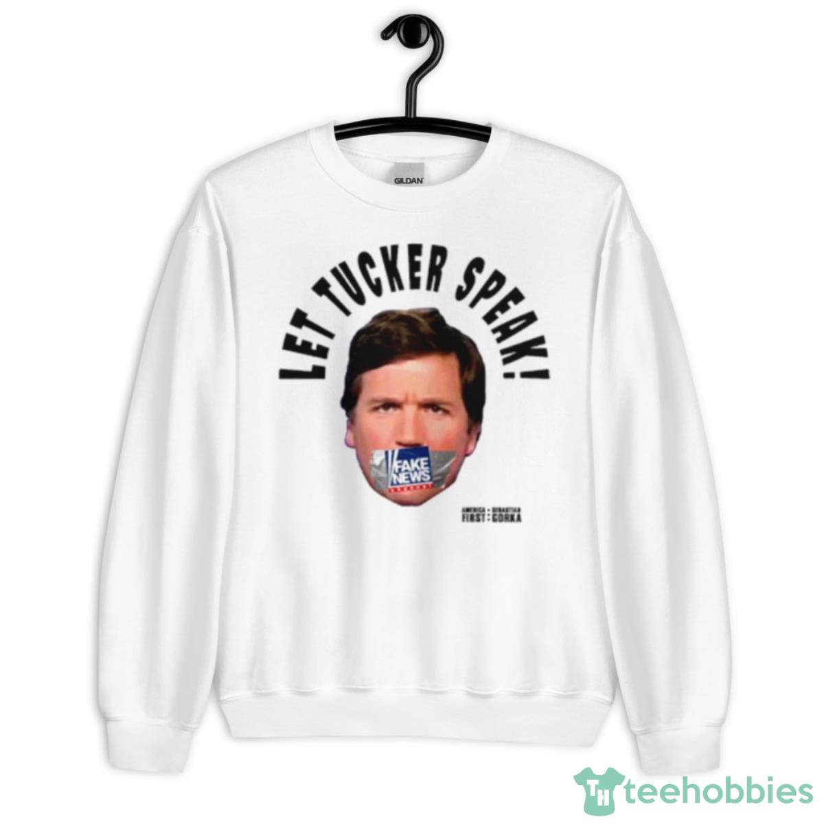 Let Tucker Speak Shirt - Unisex Heavy Blend Crewneck Sweatshirt