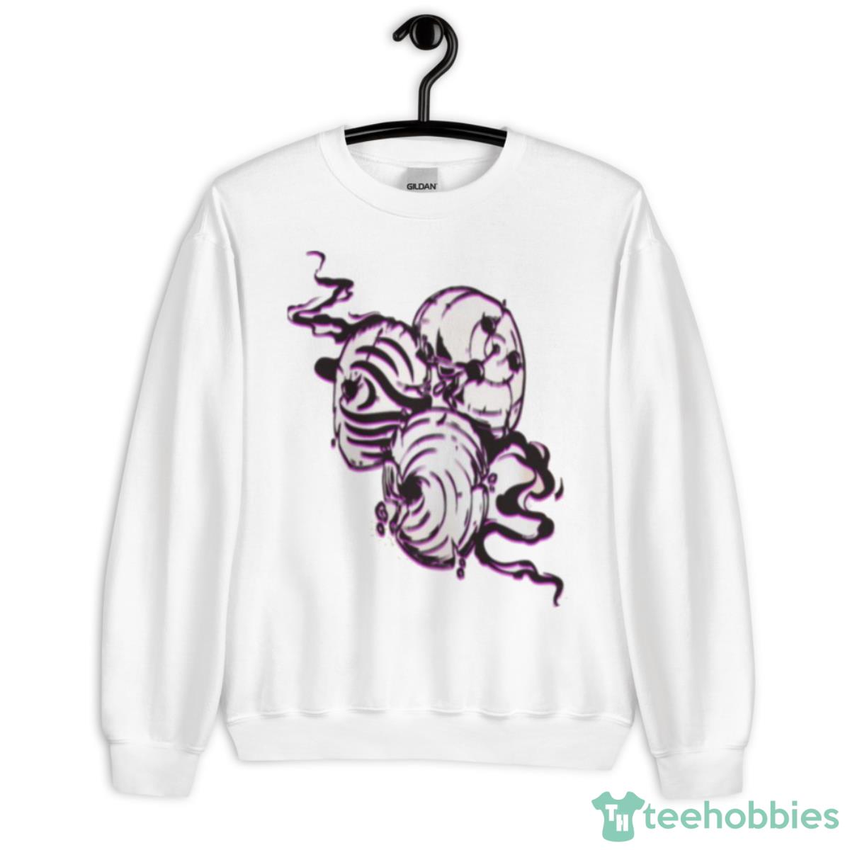 Line Art Obito Naruto Shippuden Naruto Shippuden Shirt - Unisex Heavy Blend Crewneck Sweatshirt