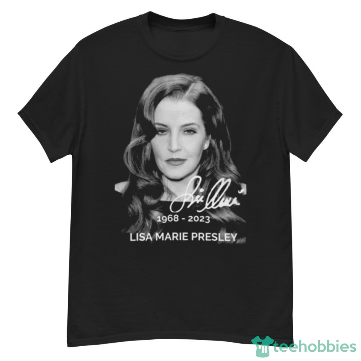 Lisa Marie Presley 55 Years Of 1968 2023 Signature Shirt - G500 Men’s Classic T-Shirt