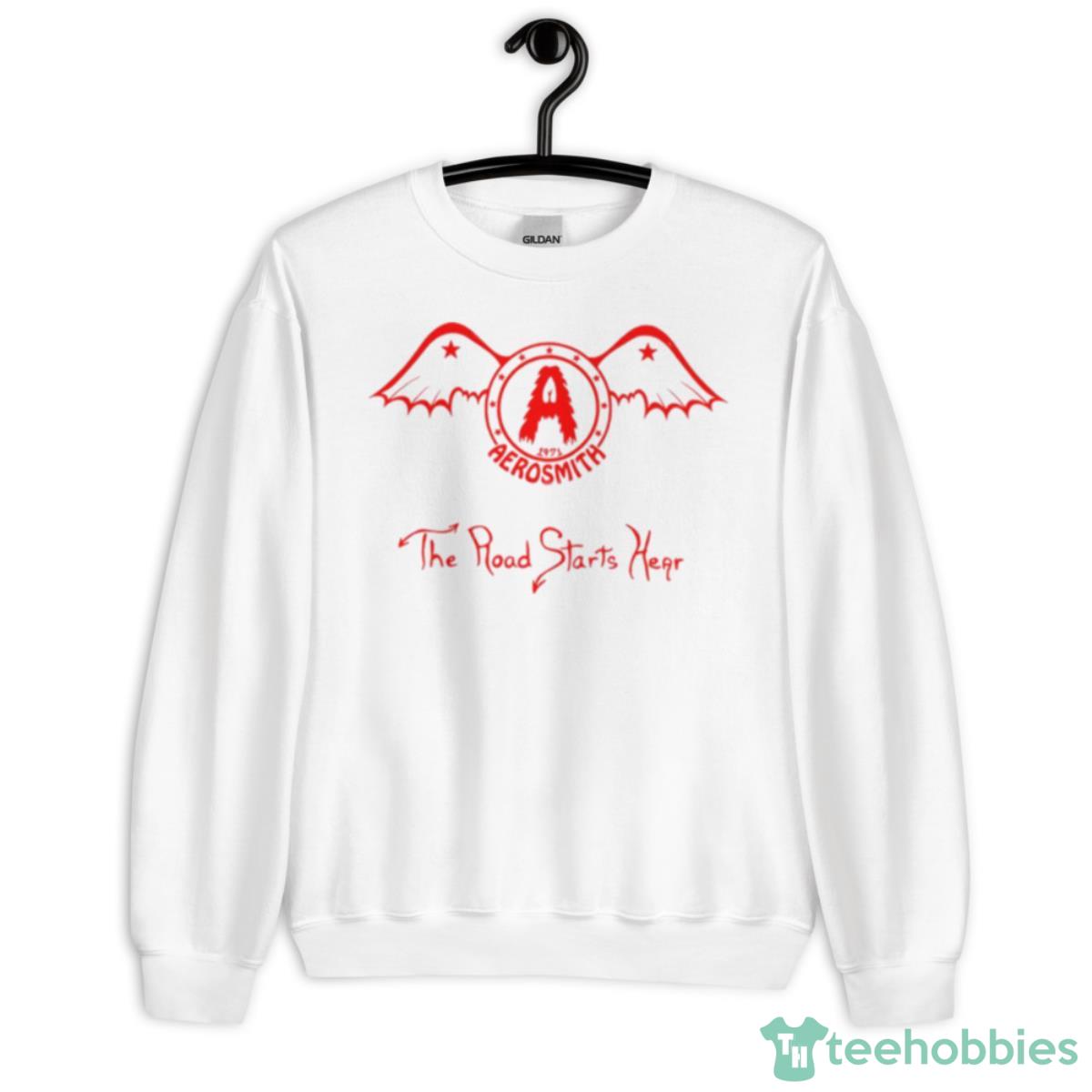 Livin’ On The Edge Aerosmith Shirt - Unisex Heavy Blend Crewneck Sweatshirt