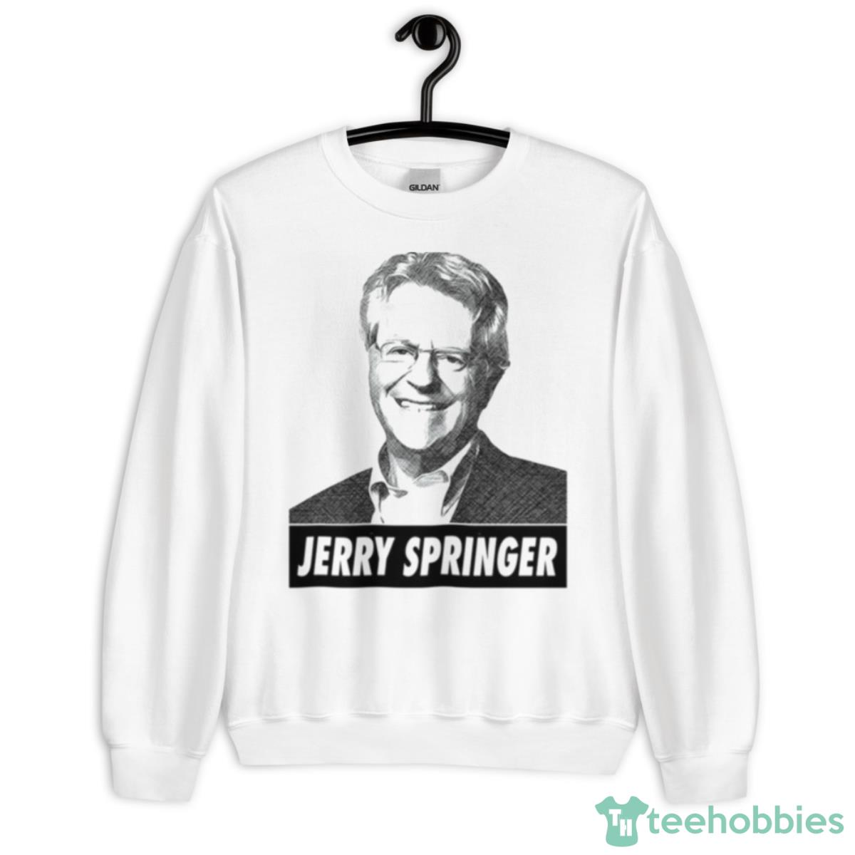 Living In Our Memories Jerry Springer Rip Shirt - Unisex Heavy Blend Crewneck Sweatshirt