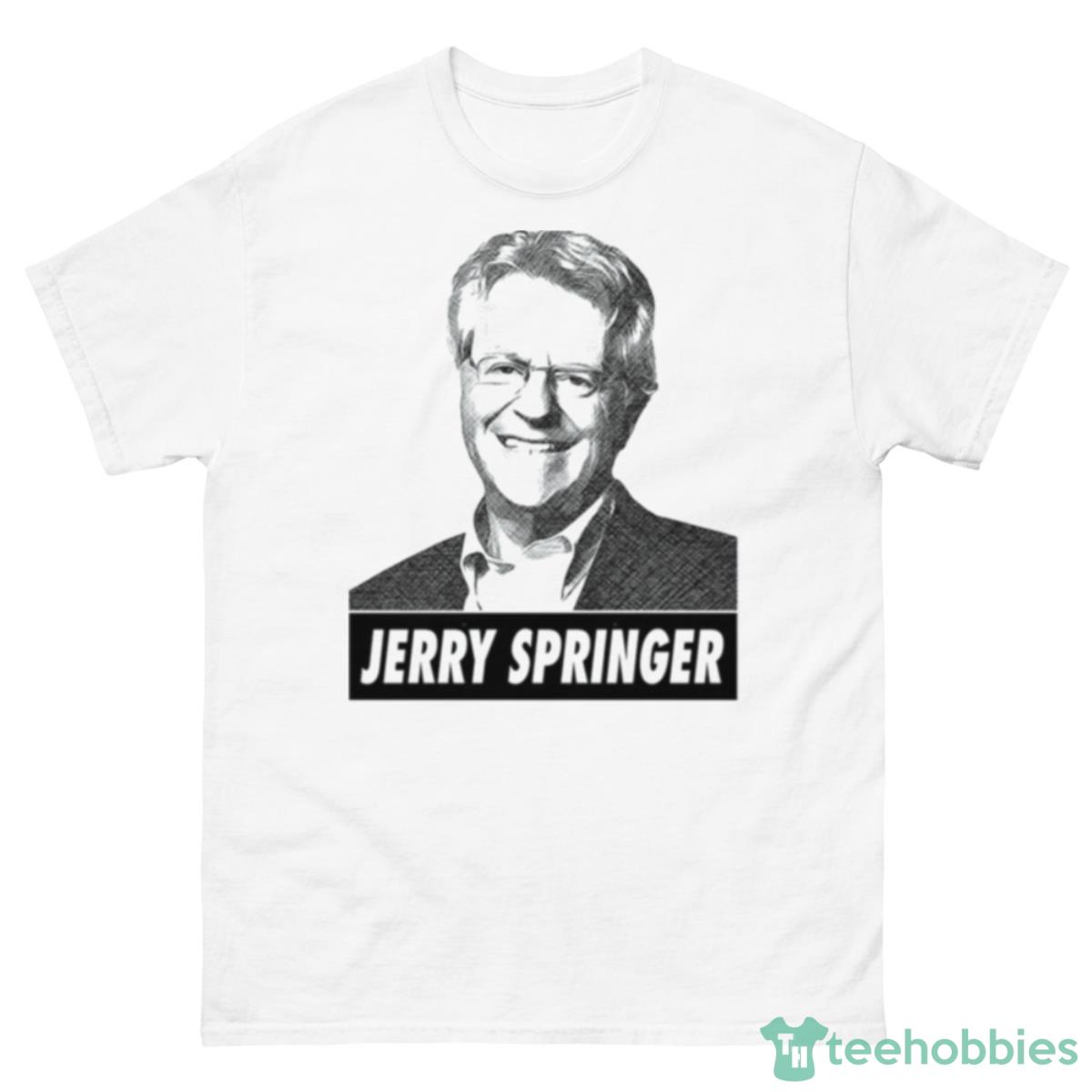 Living In Our Memories Jerry Springer Rip Shirt - 500 Men’s Classic Tee Gildan
