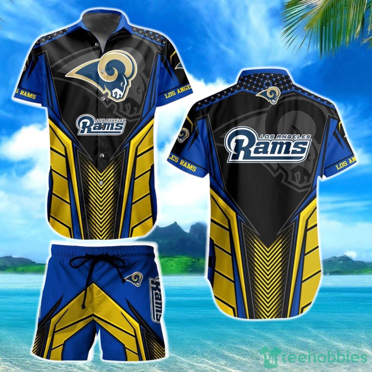 Los Angeles Rams NFL Hawaiian Shirt Summer Gift For Sports Enthusiast Product Photo 1
