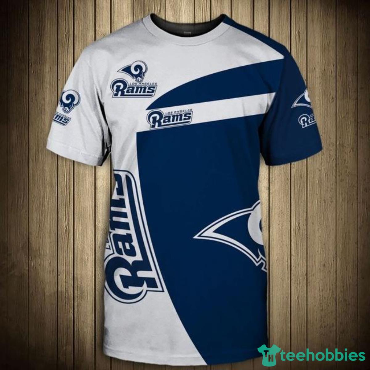 Los Angeles Rams Shirt 3D For Men And Women Product Photo 1
